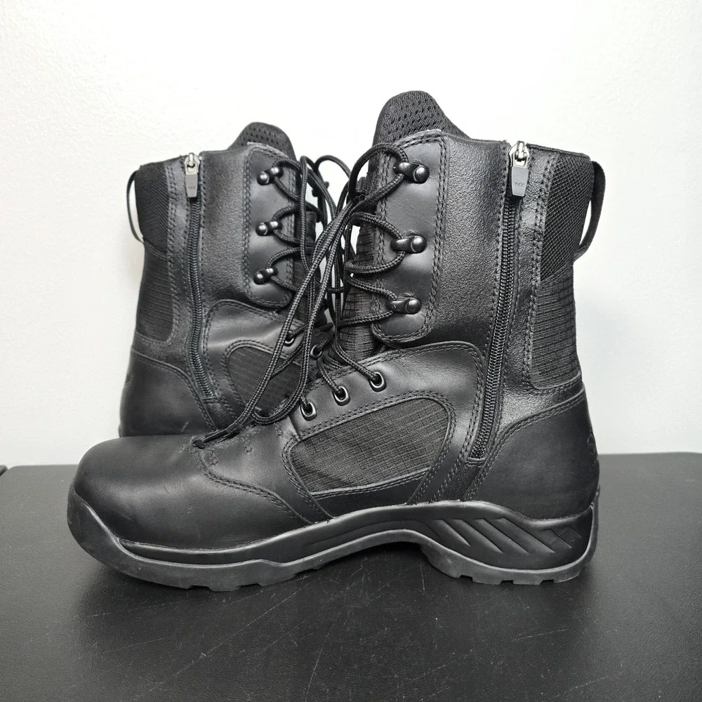 Danner Boots Mens 12 Black Kinetic Side-Zip 8